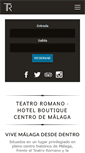 Mobile Screenshot of hotelteatroromano.com